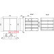 Щит встраиваемый на 72 модуля, металлический, IP31, e.mbox.pro.w.72 Enext p0100214