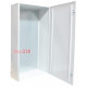 Корпус с монтажной панелью металлический 120*60*40 см, IP31, серии UBox A0260020033
