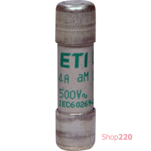 Предохранитель CH10x38 aM 4A 500V ETI 2652012