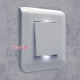 Выключатель двухполюсный EASY-LED, белый, 2 мод., Mosaic New Legrand 077050L