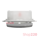 Выключатель 2-клавишный влагозащищенный IP44, алюминий, Sedna Design SDD213105