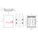 Пластиковый корпус на 28 модулей, встраиваемый, IP40 e.plbox.industrial.w.28 ENEXT i0600003