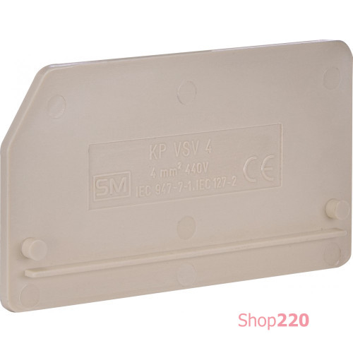Замыкающая перегородка KP VSV 4 ETI 3901375