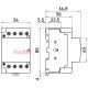 Модульный контактор 4р, 63А, 4NO, 220В, e.mc.pro.4.63.4NO Enext p005209