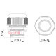 Кабельный ввод P29 с гайкой, IP54, e.pg.stand.29 Enext s018007