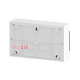 Электрический щит на 18 модулей, навесной, дымчатая дверь, Easy9 EU Schneider Electric EZ9EUC118
