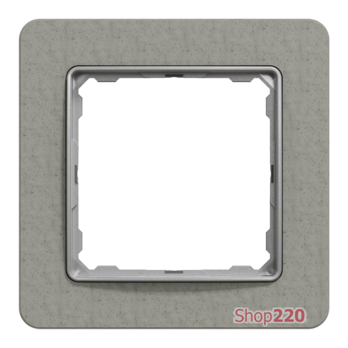 Рамка 1 пост, бетон, Sedna Design SDD390801