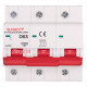 Автомат 63 А, 3-фазный, тип D, e.mcb.stand.100.3.D63 Enext s026001