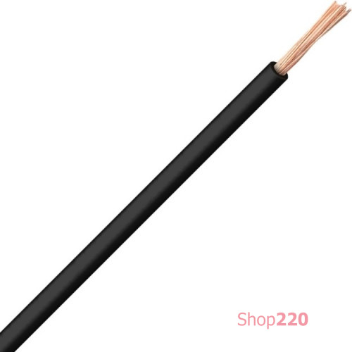 Провод 1x0,5 мм кв, черный (ГОСТ), H05V-K Lapp Kabel 4510011