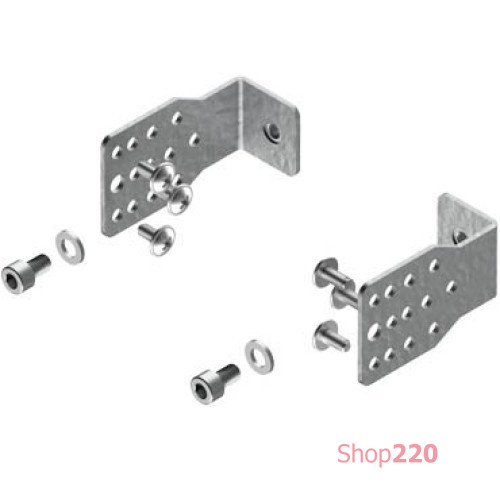 Комплект кронштейнов LG-V6-B SET (М6, 2 шт) ETI 1341151