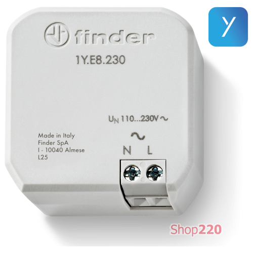 Расширитель диапазона Bluetooth; YESLY; 110-230В AC; распр. коробка Finder 1YE8230