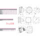 Розетка встроенная 16A, 400V, 3P+N+PE, IP67 EEH-1653 ETI 4482084