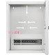 Корпус учета металлический Light 12 модулей 1ф счетчик, навесной IP31, серии UBox A0260030012