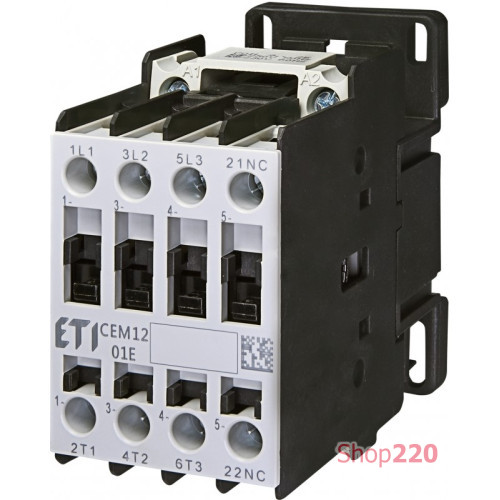 Контактор CEM 12.01 24V AC ETI 4643110