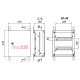 Щит навесной на 24 модуля, металлический, IP54, e.mbox.pro.n.24 Enext p0100216
