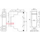 Сумеречное реле SOU-1 UNI 12-240 AC/DC (1x16A_AC1) ETI 2470018