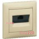 Розетка компьютерная RJ45, слоновая кость, 774130 Valena Legrand