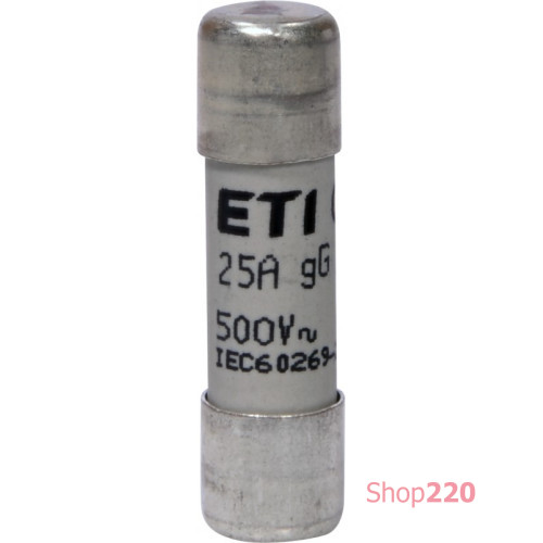 Предохранитель CH10x38 gG 25A 500V ETI 2651021