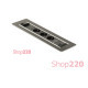 Вращающийся блок розеток 3х220В + USB тип А + С, черное стекло, Versaturn ASA 060.24F.00031
