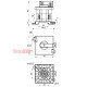 Пакетный переключатель 1-0-2, 25А, 1 полюс, e.cs.pro.1-0-2.1.25 ENEXT p093022