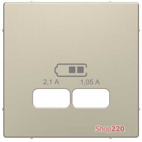 Накладка USB розетки, сахара, Merten MTN4367-6033