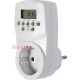 Таймер в розетку, 8А, e.control.t13