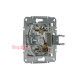 Розетка телефонная RJ-11, алюминий, EPH4100161 Asfora Schneider