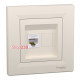 Розетка компьютерная RJ-45, кремовый, EPH4300123 Schneider Asfora