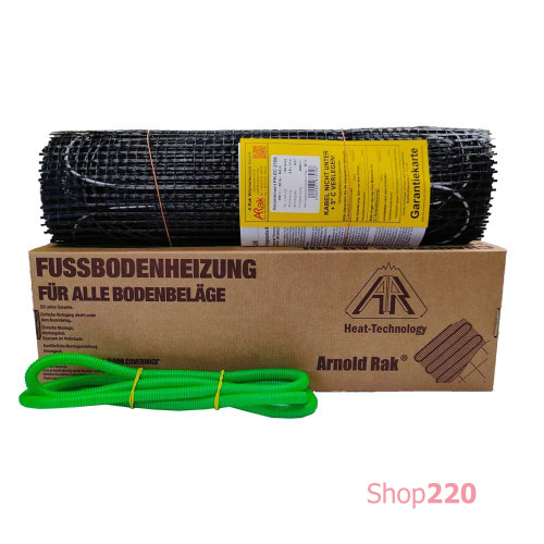 Мат теплого пола 180 Вт, 1,0м кв, Arnold Rak Standart FH-ЕС FH-ЕС 2110