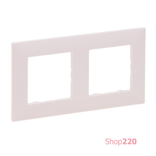 Рамка 2 поста, розовый, Niloe Step Legrand 863292