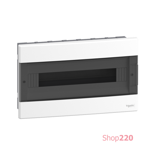 Электрический щит на 18 модулей, врезной, дымчатая дверь, Easy9 EU Schneider Electric EZ9EUA118