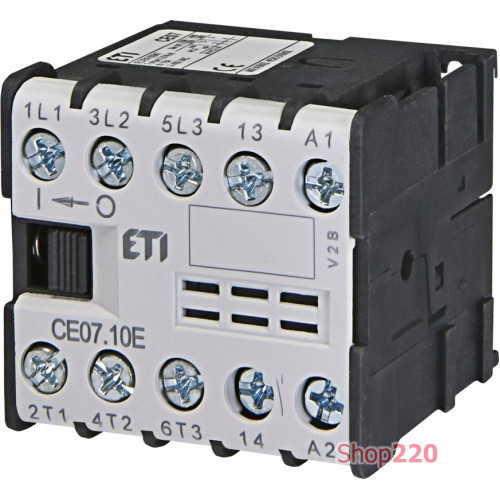 Контактор CE 07.10 24V AC ETI 4641020
