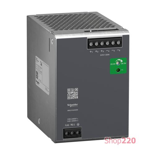 Блок питания оптимизированный 1ф 24В 20A ABLS1A24200