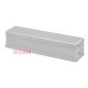 Розеточный блок на 4 (5) розетки К45, белая заглушка, Ofiblock COMPACT Simon KFC204/9