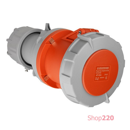 Розетка переносная 63А, 4P, IP67, UCombi АСКО-УКРЕМ A0080010127