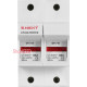 Держатель предохранителей 14х51 до 63А, 2 полюса, на дин-рейку, e.fuse.1451.h2 Enext i0300005