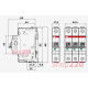 Автоматический выключатель 20А, 1 полюс, тип C, SZ201-C20 ABB 2CDS251025R0204