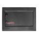 Щит черного цвета на 12 модулей, встраиваемый, e.plbox.pro.w.12b.black ENEXT CP12912B