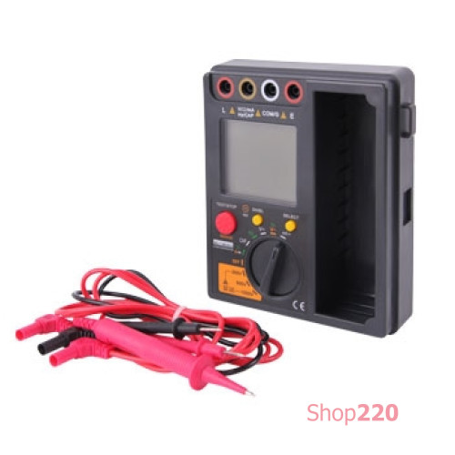 Мегаомметр цифровой с функцией мультиметра, e.tool.multitest.04 Enext p0470023