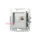 Розетка компьютерная RJ45, алюминий, EPH4300161 Asfora Schneider