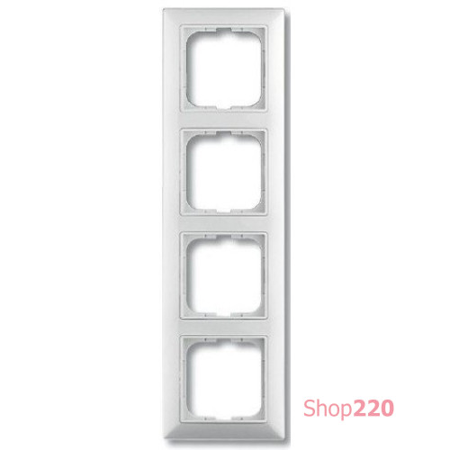 Рамка 4 поста, белый, ABB 2514-94-507 Basic 55