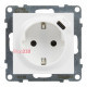 Розетка 220В 16A+USB Тип C 1,5A 250В, белый, Suno Legrand 721129