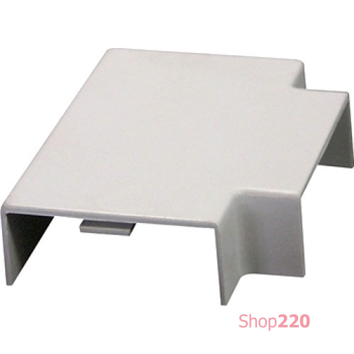Т-соединитель для короба 40х25мм, e.trunking.t.channel.stand.40.25 Enext s5033006