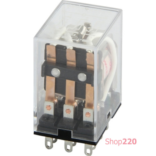 Реле промежуточное 5А, 3 группы контактов, катушка 12В АC, e.control.p532 Enext i.my3.12ac