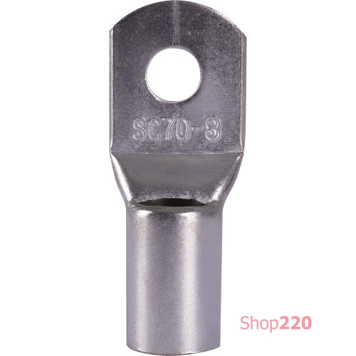 Кабельный наконечник 70 мм кв под пайку, луженая медь, e.end.stand.c.70, D8.2 Enext s19024