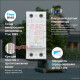 Реле многофункциональное 63А, ZUBR MF2-63 red