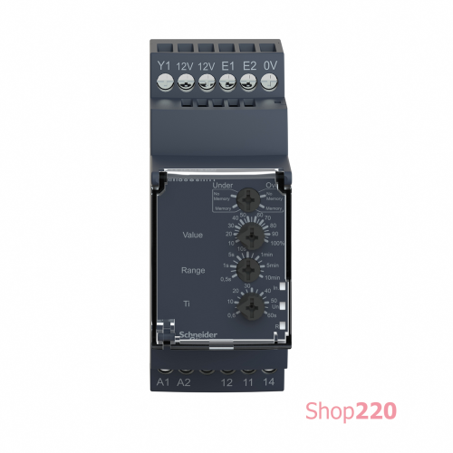Реле контроля напряжения мин/макс. 1-100В RM35UA12MW