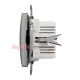 Розетка USB тип A+A, алюминий, Sedna Design SDD113401