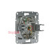 Розетка телефонна RJ-11, сталь, EPH4100162 Asfora Schneider