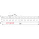 Гребенка соединительная 1-полюсная, 12 модулей, е.bc.stand.1.12.63 Enext s017007